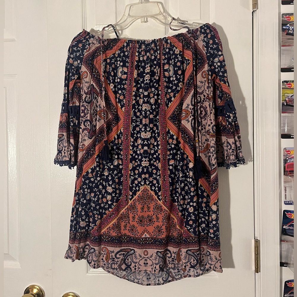 Mason & Belle Dress Size M Open Shoulder